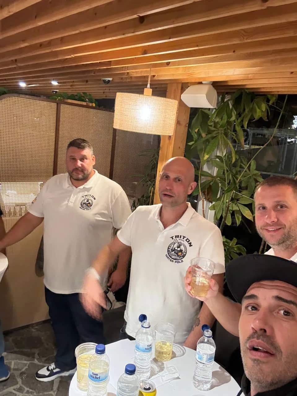 Играчи на Тритон в клубните тениски, Malta–Gozo Masters