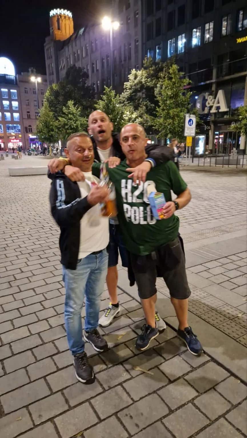 Вечер в Прага по време на турнира