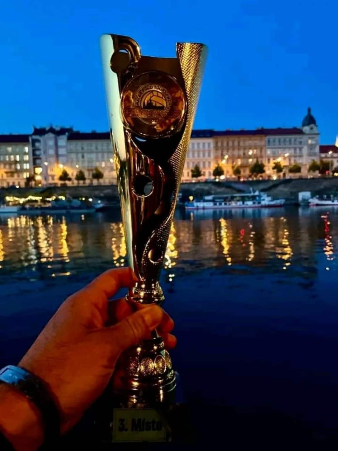 The Prague Masters trophy for 3rd place, Prague